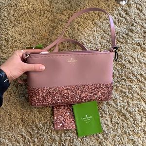 Never before used Kate Spade bag+coin bag